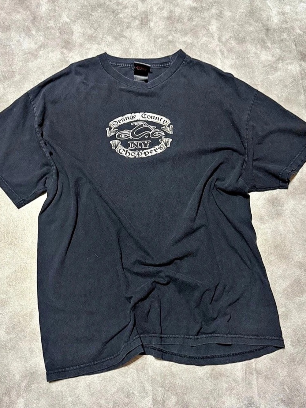 Orange County Choppers Vintage Orange County Choppers NY Bulldog Graphic T-Shirt